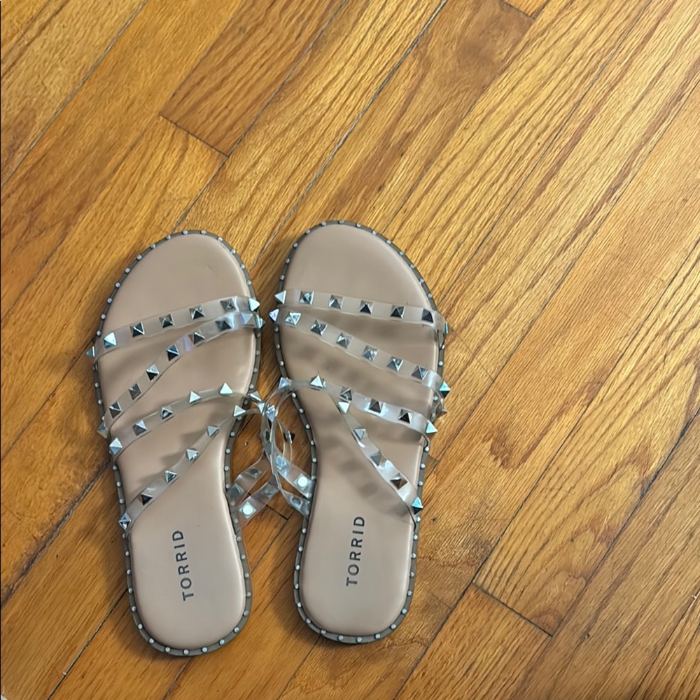 Torrid Women's Studded Sandals - Tan